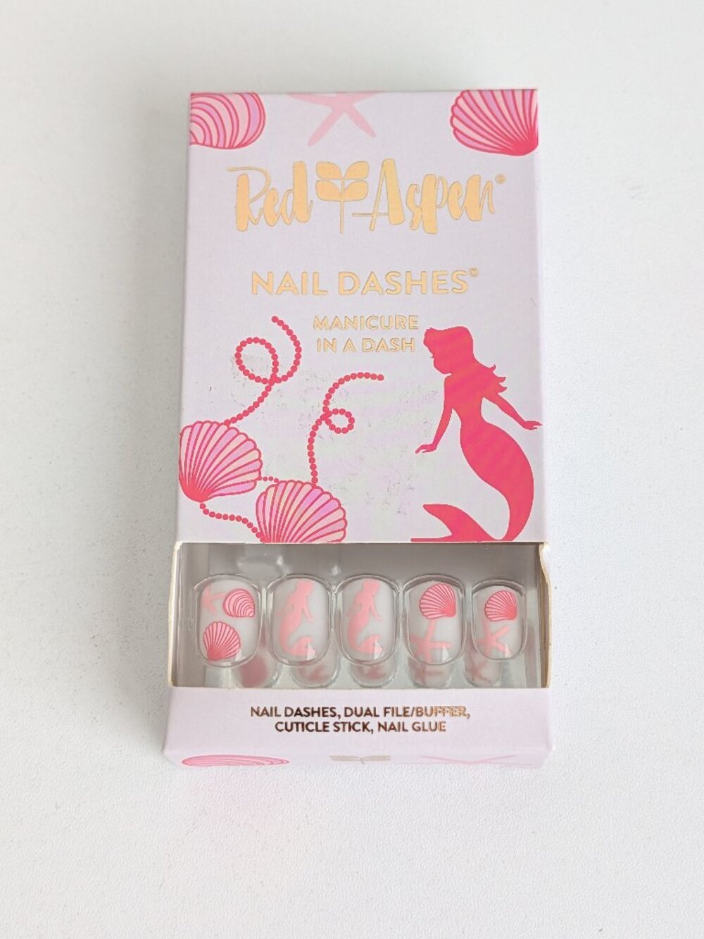 Red Aspen Nail Dashes SEAS THE DAY, HADLEY New in Box
